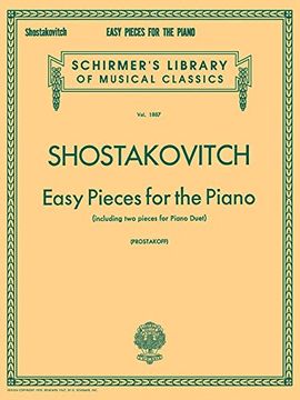 portada Easy Pieces for the Piano (Including 2 Pieces for Piano Duet): Piano Solo (Schirmer's Library of Musical Classics)