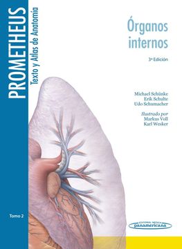 portada Prometheus: Texto y Atlas de Anatomía. Tomo 2, Órganos Internos