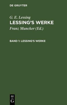 portada Lessings Werke (en Alemán)