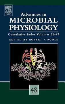 portada advances in microbial physiology (en Inglés)