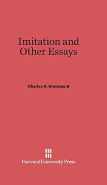 portada Imitation and Other Essays (in English)