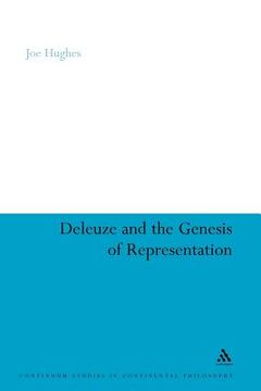 portada deleuze and the genesis of representation (en Inglés)