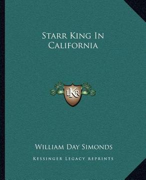 portada starr king in california (in English)