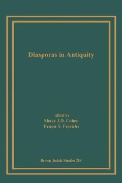 portada diasporas in antiquity (in English)