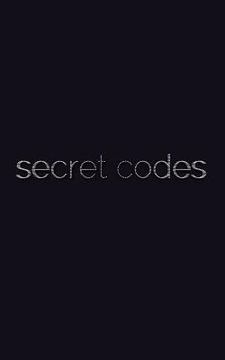 portada secret blank codes journal: secret passcodes (en Inglés)