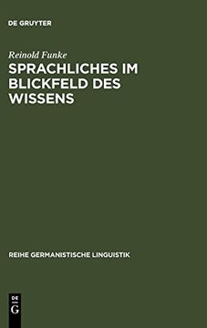 portada Sprachliches im Blickfeld des Wissens (en Alemán)