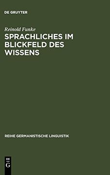 portada Sprachliches im Blickfeld des Wissens (in German)