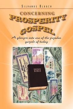 portada concerning prosperity gospel