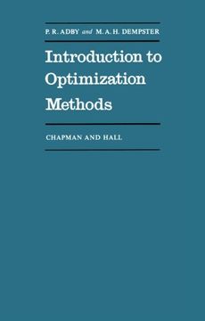 portada Introduction to Optimization Methods (Chapman and Hall Mathematics Series)