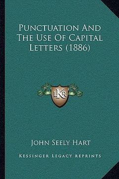 portada punctuation and the use of capital letters (1886) (en Inglés)