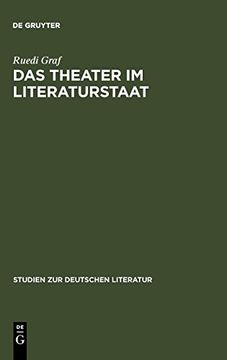 portada Das Theater im Literaturstaat (in German)