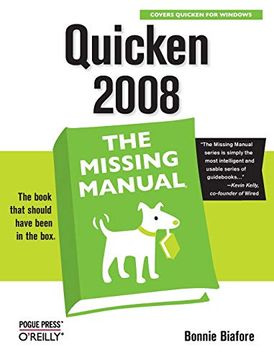 portada Quicken 2008: The Missing Manual (in English)