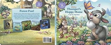 portada Disney Bunnies Thumper's Hoppy Home: A Lift-The-Flap Board Book