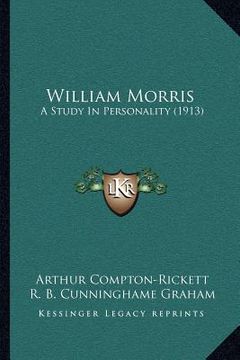 portada william morris: a study in personality (1913) (en Inglés)