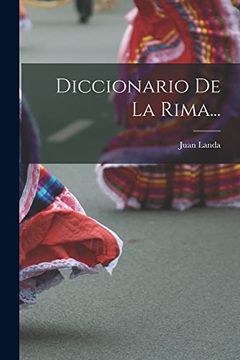 portada Diccionario de la Rima. (in Spanish)