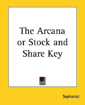 portada the arcana or stock and share key