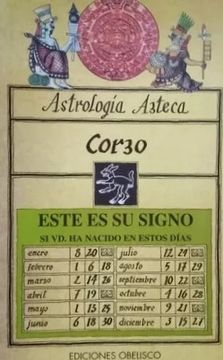 portada Astrología Azteca: Corzo