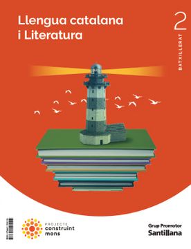 portada Llengua y Literatura 2º Bachillerato Catala Constrint Mons ed 2023 (in Catalá)