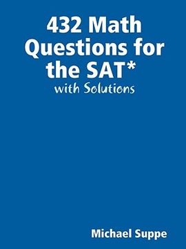portada 432 math questions for the sat with solutions