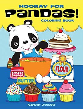 portada Hooray for Pandas! Coloring Book (Colouring Books) 