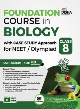 portada Foundation Course in Biology with Case Study Approach for NEET/ Olympiad Class 8 - 5th Edition (en Inglés)