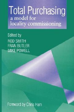 portada total purchasing: a model for locality commissioning (en Inglés)