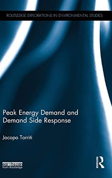 portada Peak Energy Demand and Demand Side Response (Routledge Explorations in Environmental Studies) (en Inglés)