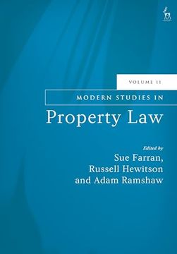 portada Modern Studies in Property Law, Volume 11 (in English)