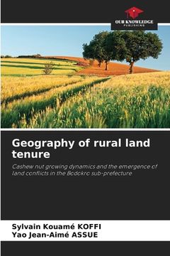 portada Geography of rural land tenure (in English)