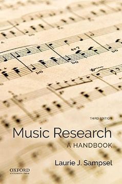 portada Music Research: A Handbook (en Inglés)