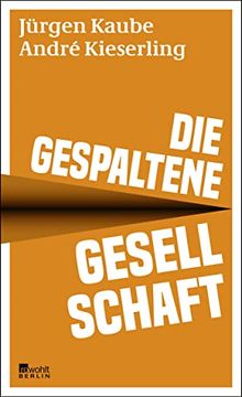 portada Die Gespaltene Gesellschaft (en Alemán)