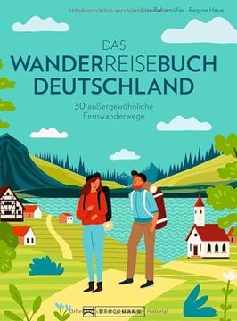 portada Das Wanderreisebuch Deutschland (en Alemán)