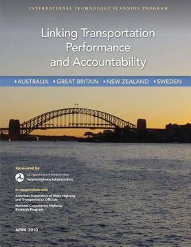 portada Linking Transportation Performance and Accountability (in English)