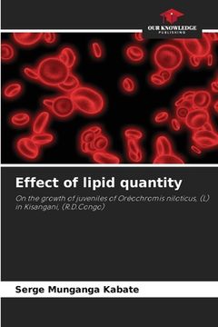 portada Effect of lipid quantity (en Inglés)