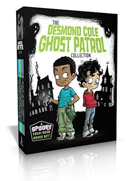 portada The Desmond Cole Ghost Patrol Collection: The Haunted House Next Door; Ghosts Don't Ride Bikes, do They? Surf's up, Creepy Stuff! Night of the Zombie Zookeeper (en Inglés)