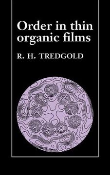 portada Order in Thin Organic Films (en Inglés)