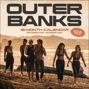 portada Outer Banks 16-Month 2024-2025 Wall Calendar With Bonus Poster