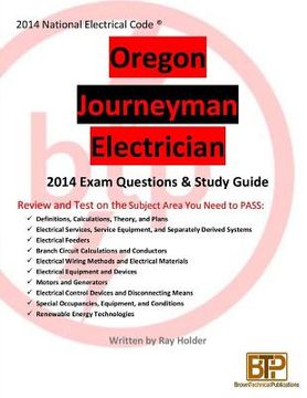 portada Oregon 2014 Journeyman Electrician Study Guide (en Inglés)