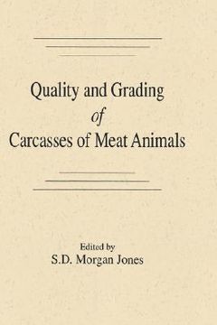 portada quality and grading of carcasses of meat animals (en Inglés)