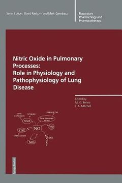 portada Nitric Oxide in Pulmonary Processes: Role in Physiology and Pathophysiology of Lung Disease (in English)