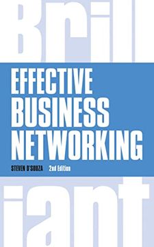 portada Effective Business Networking (Brilliant Business) (en Inglés)