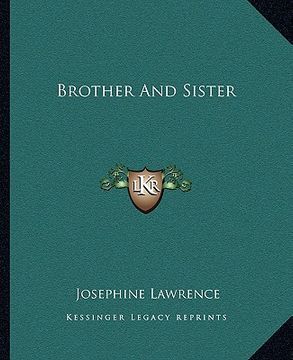 portada brother and sister (en Inglés)