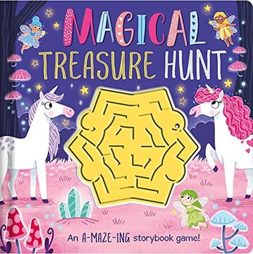 portada Magical Treasure Hunt: With Interactive Maze (en Inglés)