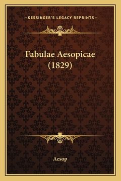 portada Fabulae Aesopicae (1829) (in Latin)