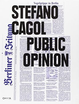 portada Stefano Cagol. Public Opinion. Ediz. Italiana e Inglese (Arte Contemporanea) (en Inglés)