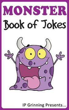 portada A Monster Book of Jokes: Joke Books for Kids (en Inglés)