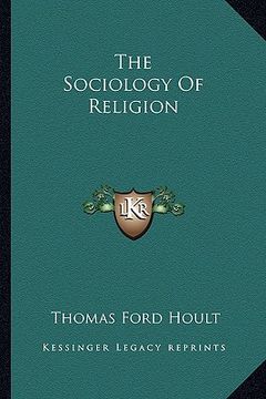 portada the sociology of religion (en Inglés)