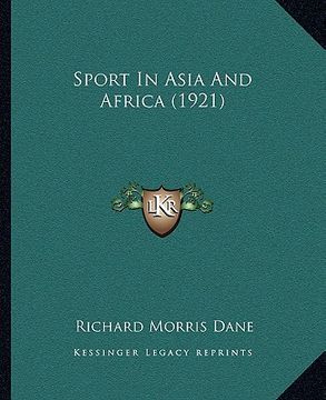 portada sport in asia and africa (1921) (en Inglés)