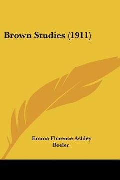 portada brown studies (1911)