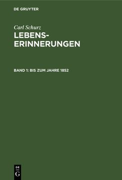 portada Bis zum Jahre 1852 (German Edition) [Hardcover ] (en Alemán)